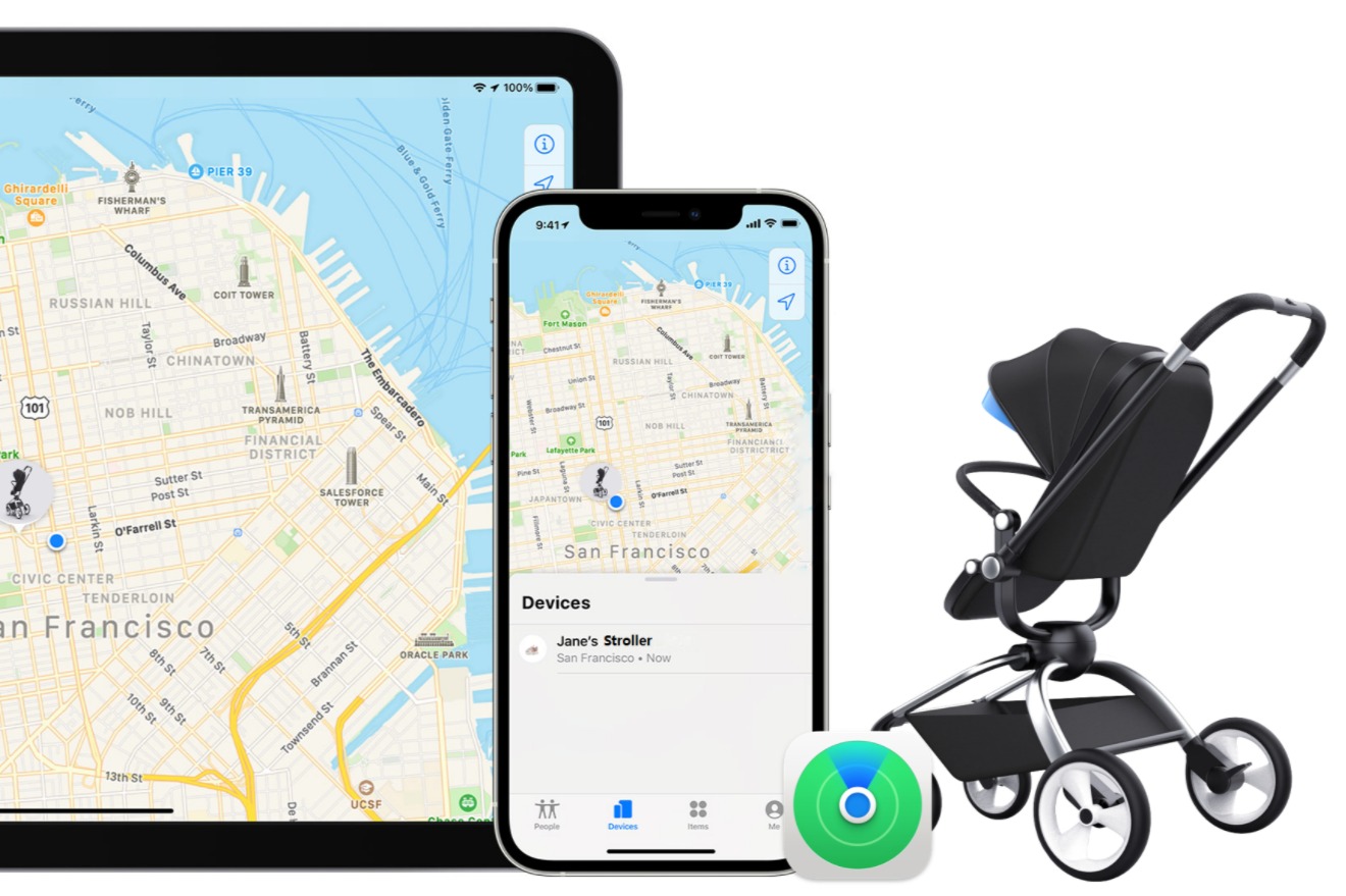 find my婴儿车|苹果find my技术与婴儿车结合，智能防丢，全球定位