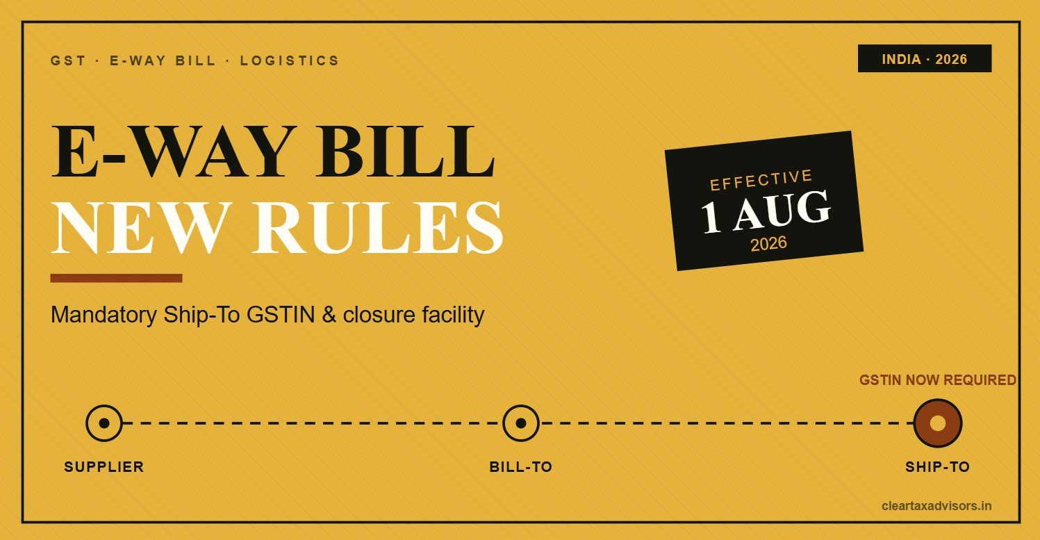 e-way bill new rules 2026