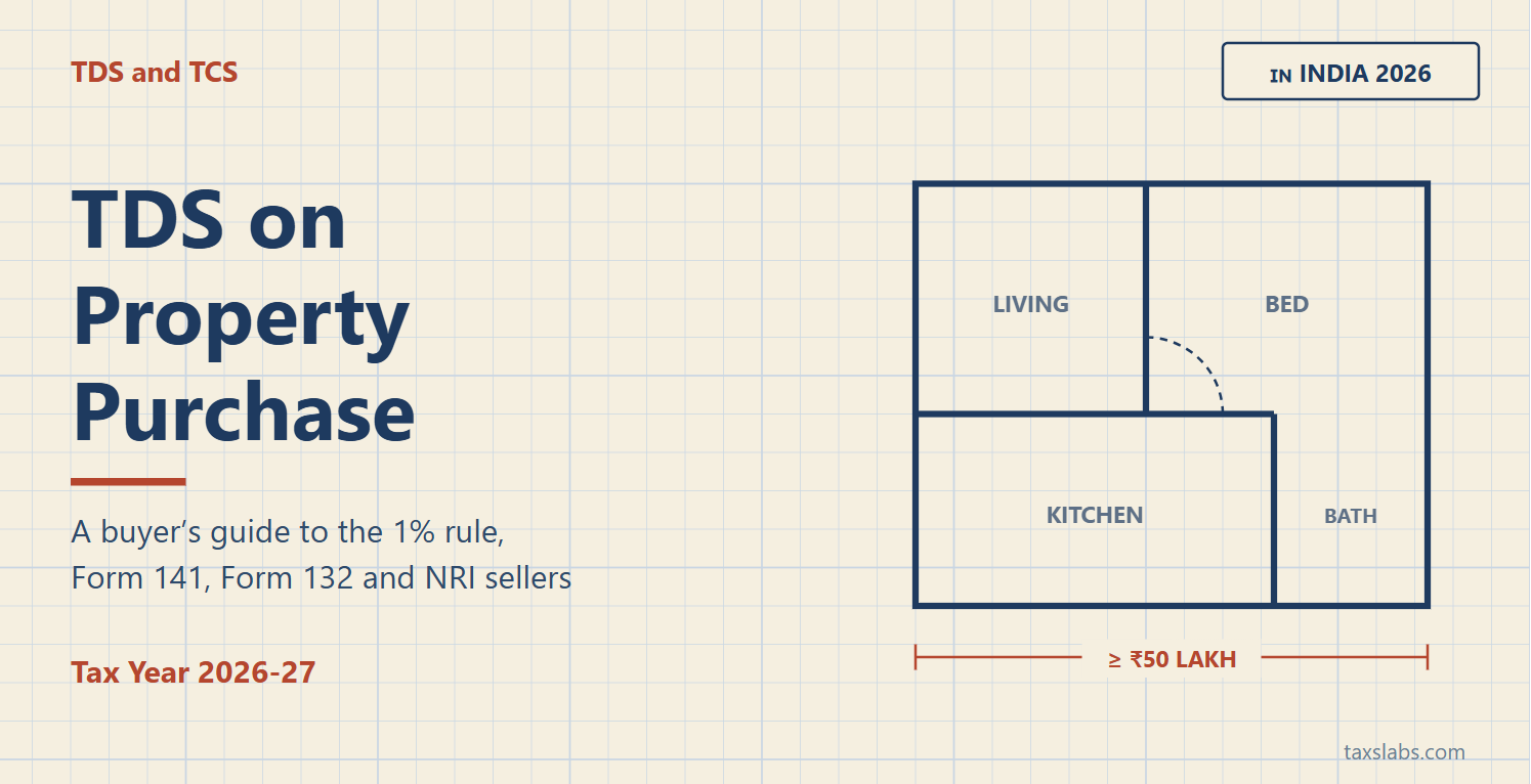 TDS on property purchase